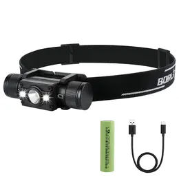 Product image of BORUiT Rechargeable LED Headlamp with 7 Light Modes
