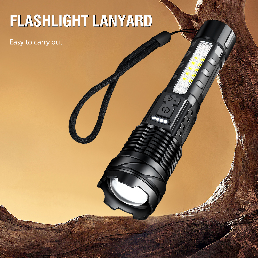 Main product image of LED USB Rechargeable Flashlight and Floodlight