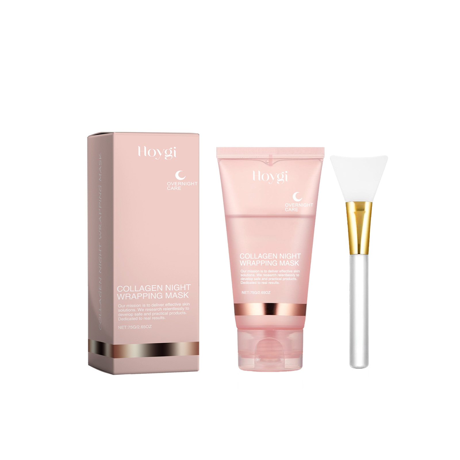 Collagen Peeling And Tearing Facial Mask 75g-1 Brush-box