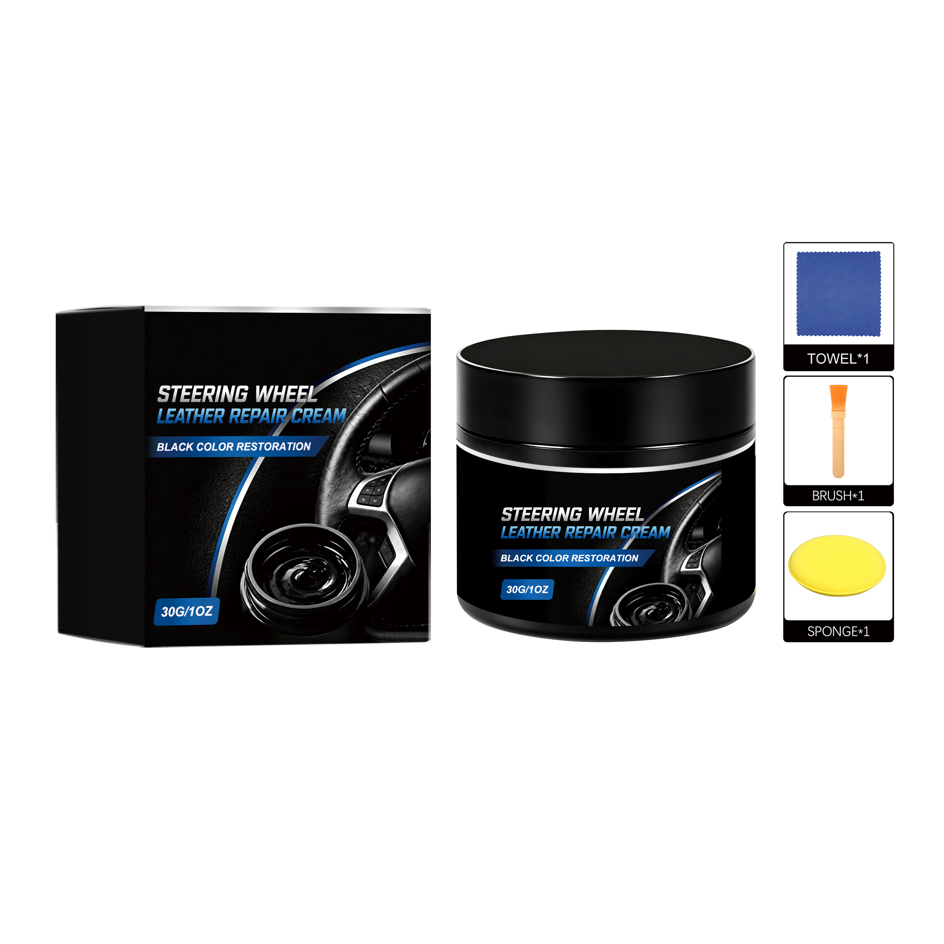 Main product image of Car Care Product, Steering Wheel Leather Repair Cream