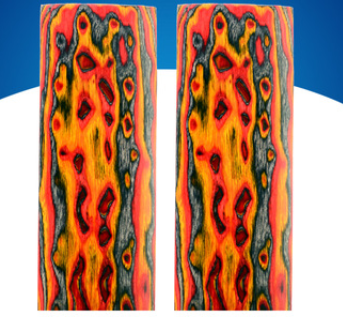 3D Color Knife Making Wood Material 120 160 Knife DIY Tools Making Knife Handle Material High Quality