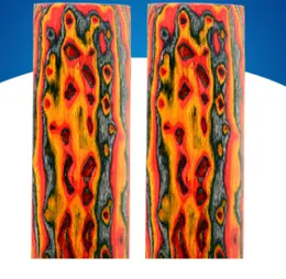 3D Color Knife Making Wood Material 120 160 Knife DIY Tools Making Knife Handle Material High Quality