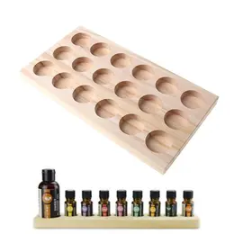 Doterui Essential Oil Box Pine Essential Oil Display Stand Custom Wooden Box