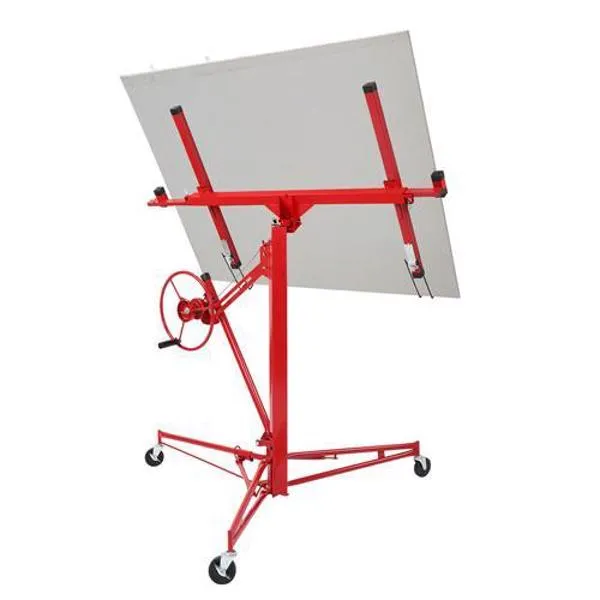 Main product image of 16FT Drywall Lifter Panel Hoist Jack Rolling Caster Construction Lockable 150lbs