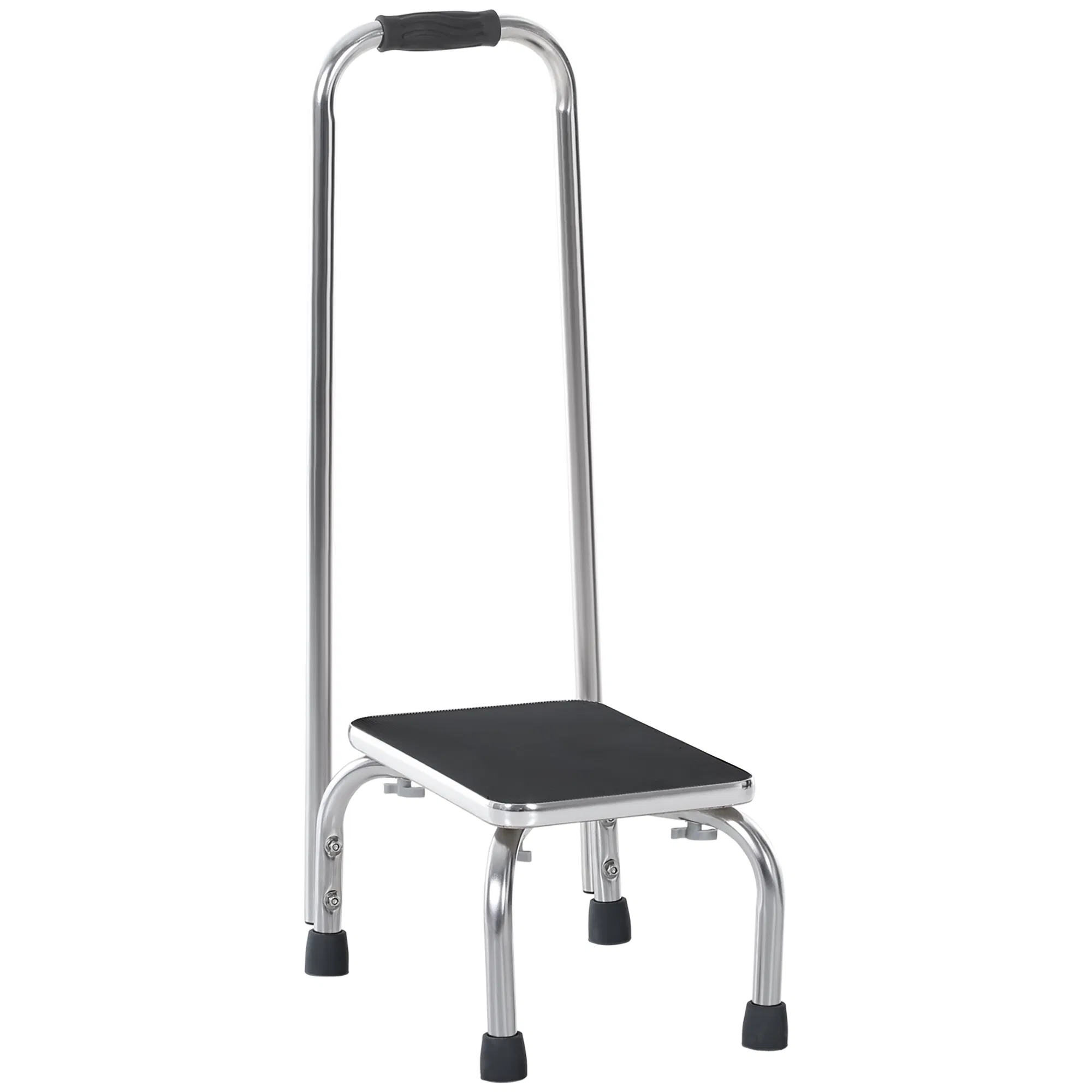 Main product image of Metal 1-Step Stool with Handle, Wide Anti-Slip Tread