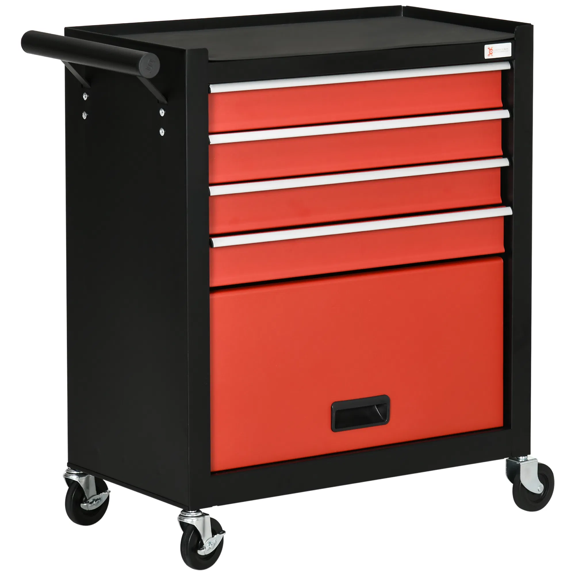 Main product image of 4-Drawer Rolling Tool Storage Cabinet with Casters