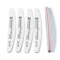 Product image of Half-moon Gray Washable Non-shedding Sanding Nail File