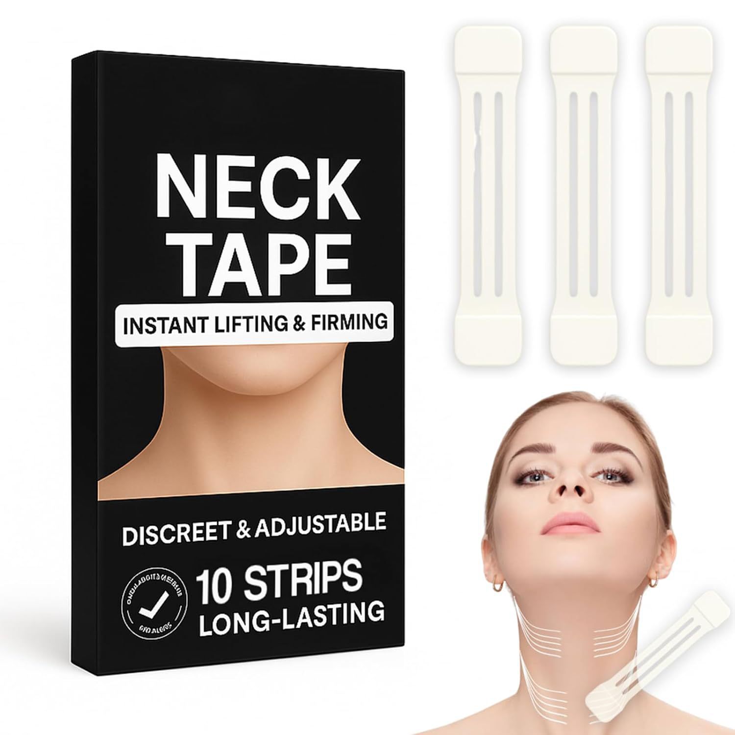 Neck And Face Lifting Tape Patch Tightening Strip