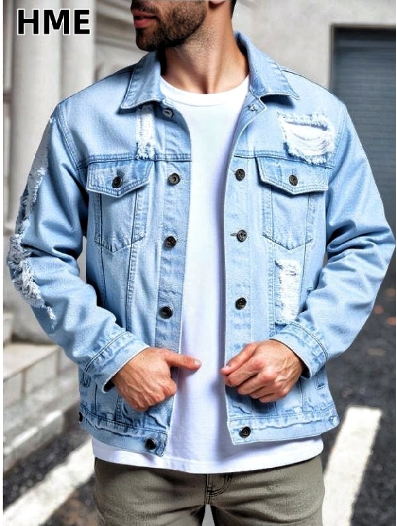 Korean Version Of Loose-fitting Denim Jacket