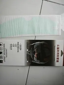 Helmet patch-Anti-fog film-Thick plastic model