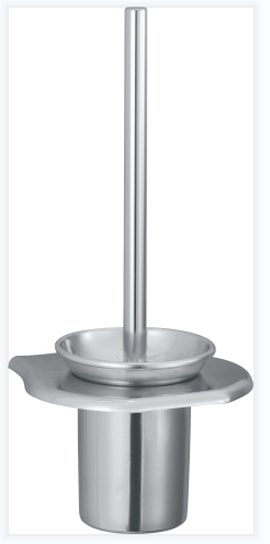 Toilet brush set-model with base-gun gray-aluminum alloy-1 set