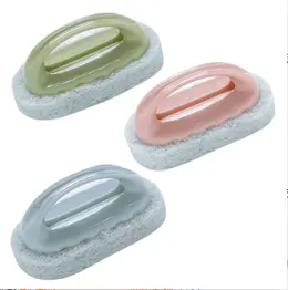 Cleaning detergent set-Cleaning brush-wavy pink-1 piece