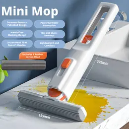 Mini Mop-Second Generation Upgrade-White Orange