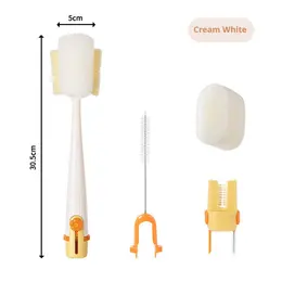 Multifunctional cup brush-white-1 piece