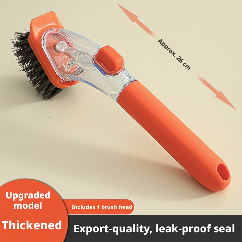 Liquid addition brush-orange-1 piece
