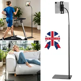 Product image of Adjustable Tablet Tripod Floor Stand for 4-12.9 inch Devices