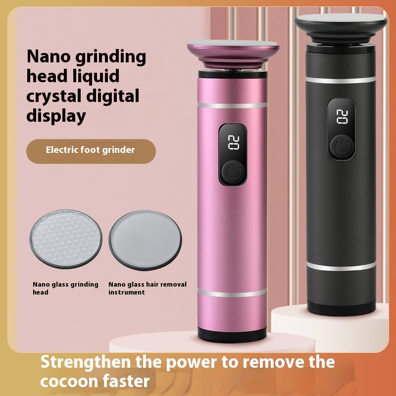Multi-functional Foot Grinder, Rotary Grinding Is Very Efficient, Safe And Does Not Hurt The Skin, And Also Makes You Tender And Beautiful Feet.
