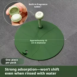 Lotus leaf floor drain deodorant pad-Lotus floor drain
