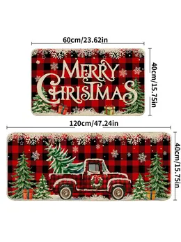 Product image of Kitchen floor mat-car pattern 40 * 60 + 40 * 120 cm-1 set