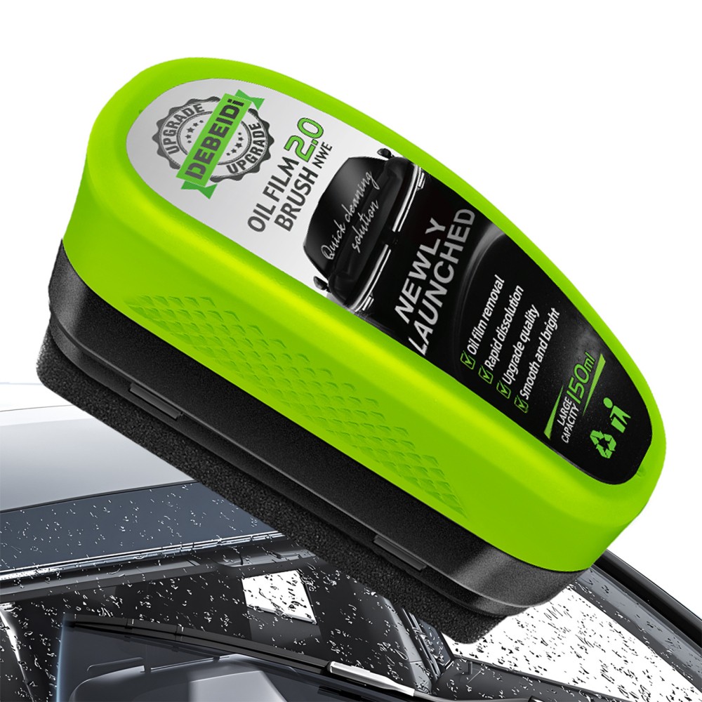 Main product image of Automotive Glass Oil Film Remover with Cleaning Brush