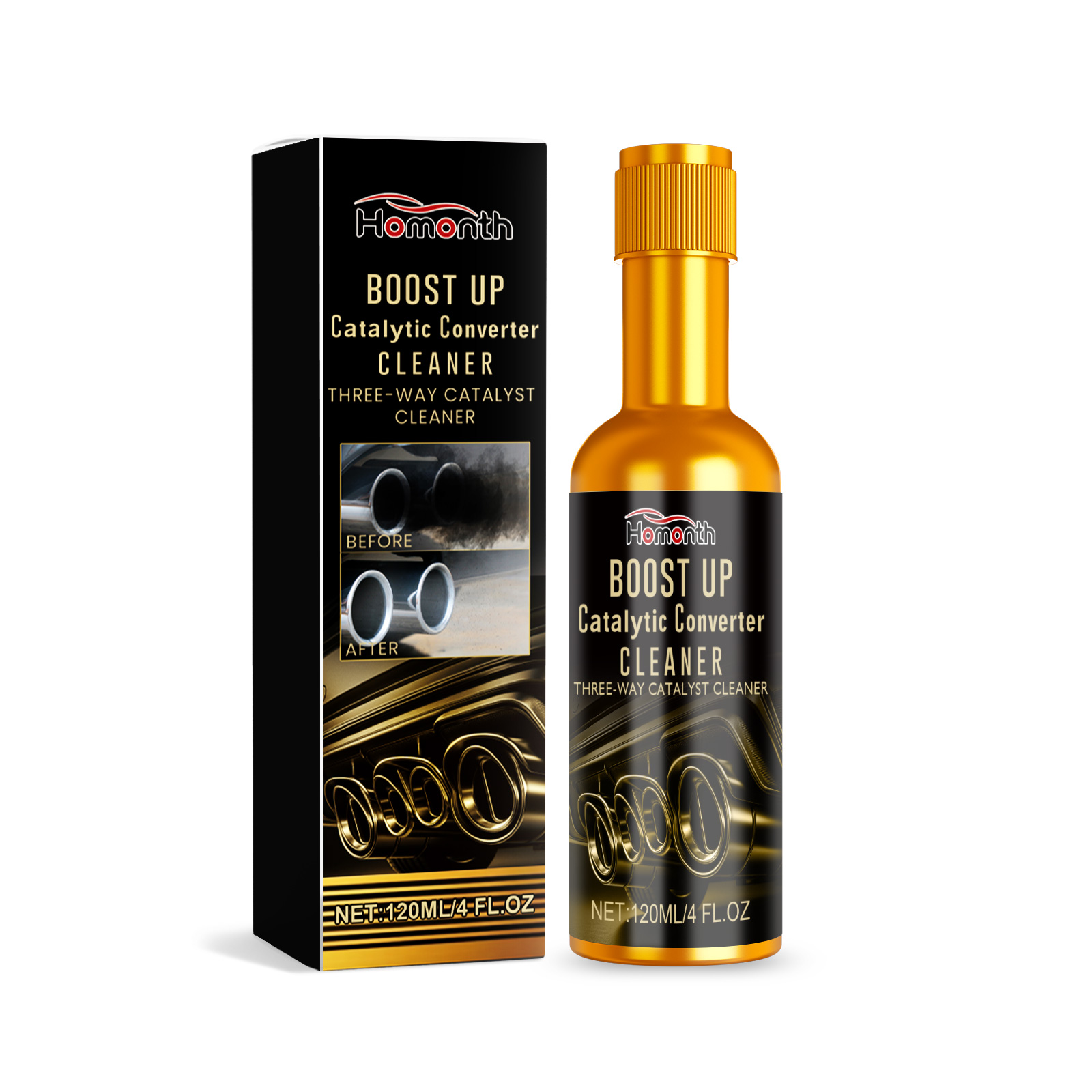 Main product image of Catalytic Converter & Engine Carbon Deposit Cleaner
