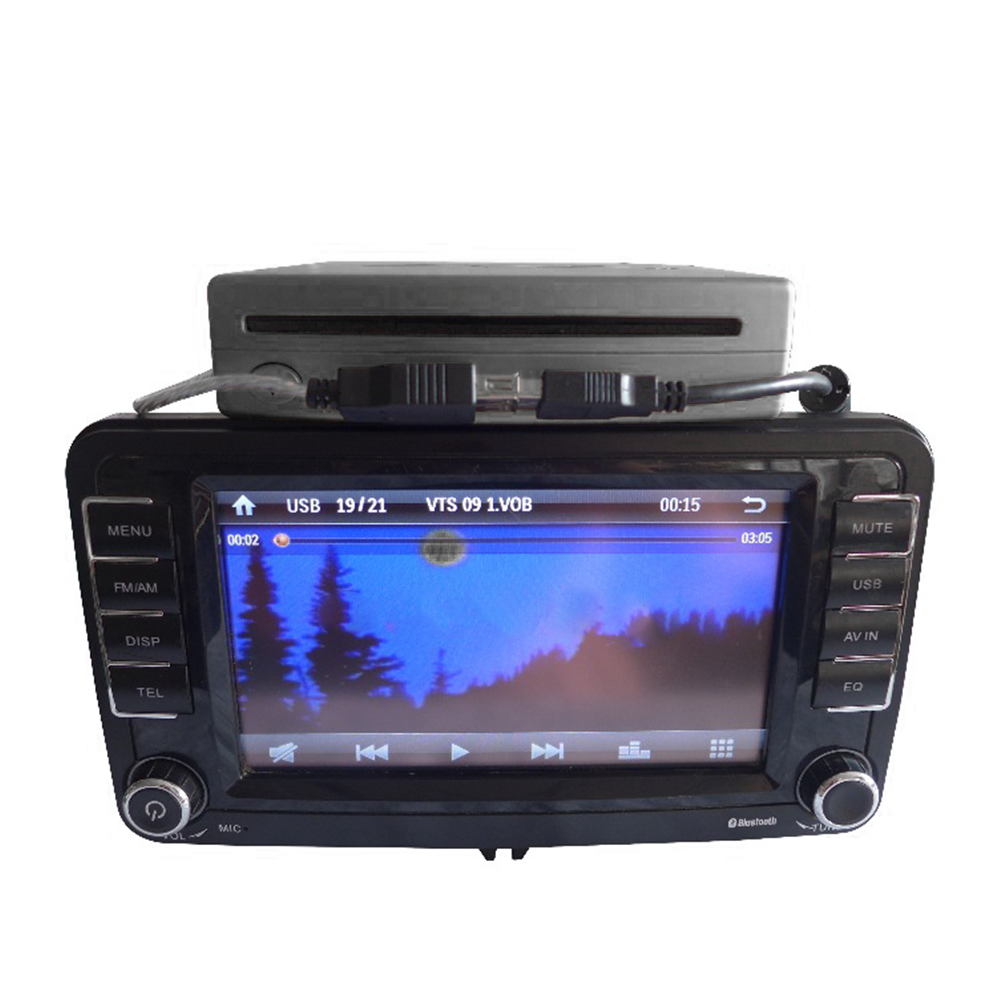 Main product image of Car SUV Radio CD & VCD Dish Box Player External Stereo USB Interface For Android