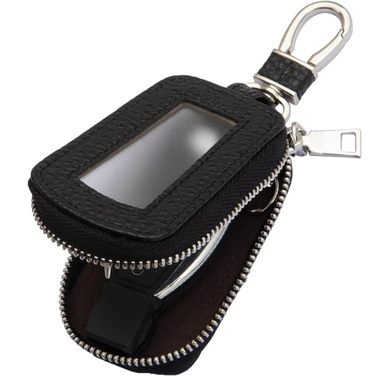 Main product image of Leather Key Fob Case, Protective Holder for Vehicle Keys