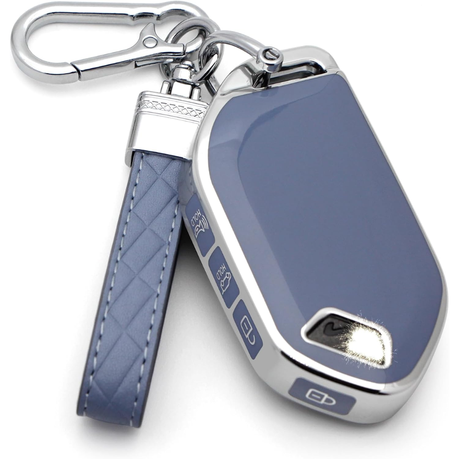 Main product image of KIA Sportage, Telluride, K5 Blue Key Fob Cover and Key Chain Set
