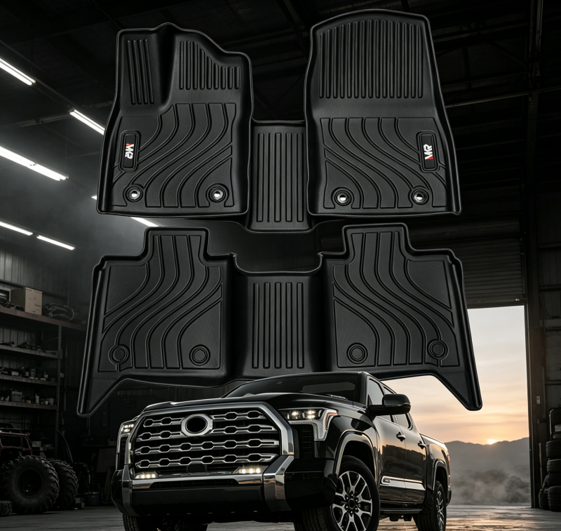 Main product image of TPE Floor Liners, Toyota Tundra CrewMax Cab, 2022-2025