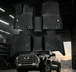 Product image of TPE Floor Liners, Toyota Tundra CrewMax Cab, 2022-2025