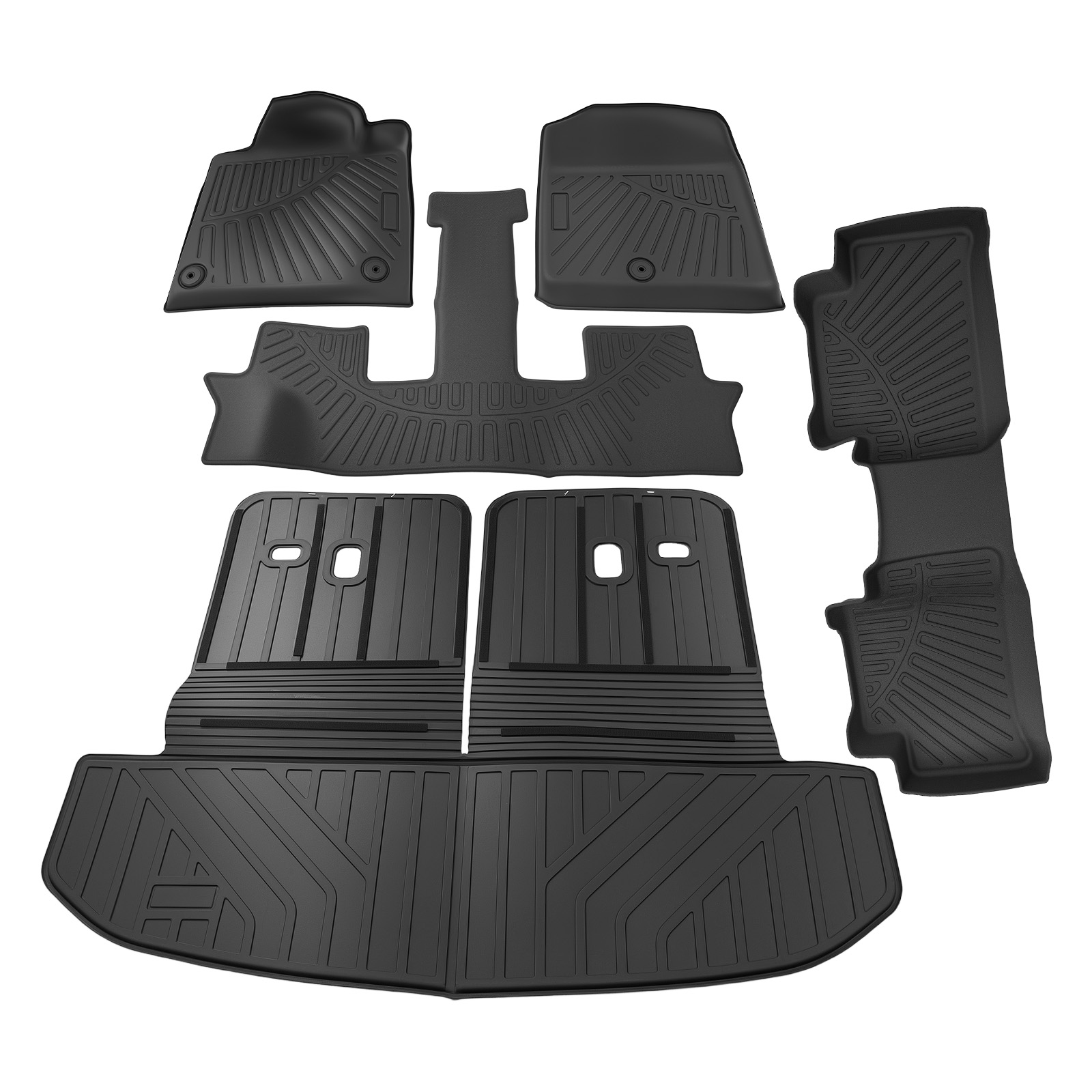 Main product image of TPE All-Weather Floor Mats for Kia Sorento 6 and 7 Seat 2021-2025