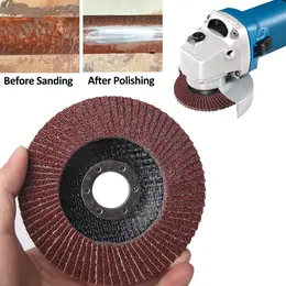 Product image of 15-Pack Flap Discs, 4.5 inch (115mm), 40/60/80 Grit Assortment