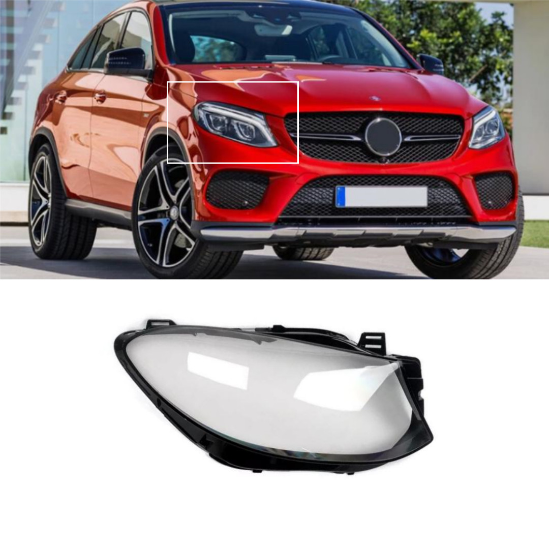 Main product image of Headlight Lens Cover For M Ercedes B Enz GLE W166 15 -19 Right Driver O S UK