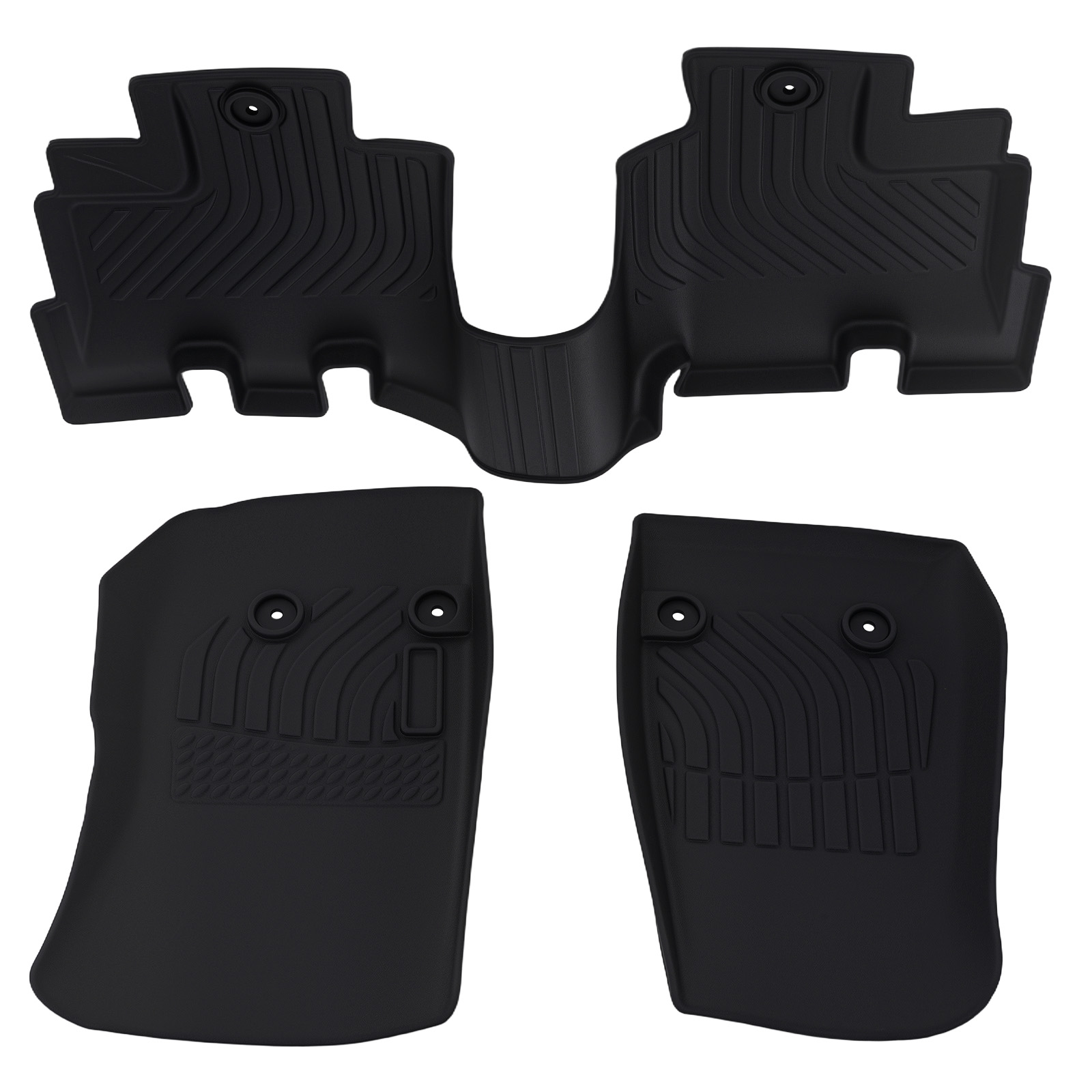Main product image of All Weather Floor Mats fit for Jeep Wrangler JK Unlimited 4-Door 2014-2018 Car Mat