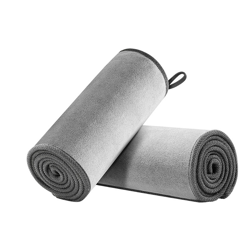 Coral fleece thickened double-sided car wiper
