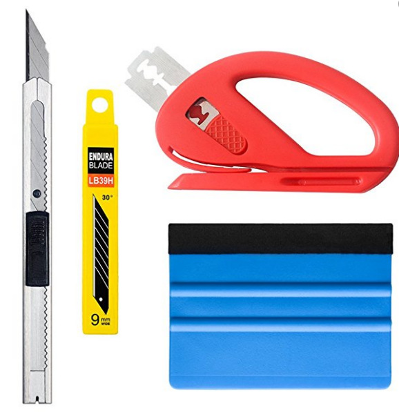Four-piece Car Filming Tool Set, Amazon E-commerce Hot Style Scraper 4-piece Set