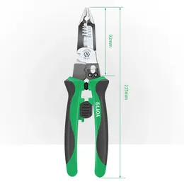 Chrome Vanadium Steel Multifunctional Needle Nose Pliers Wire Stripper Cable Cutter Wire Cutter