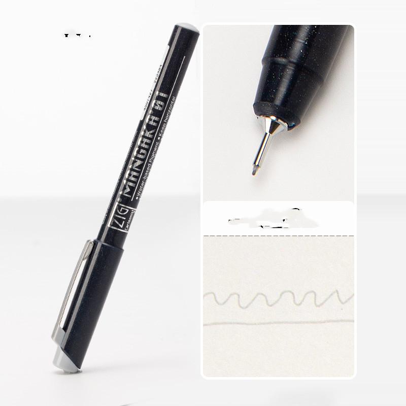 Japanese Wu Bamboo Needle Tube Pen Watercolor Waterproof Line