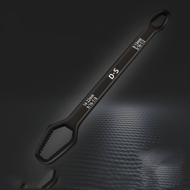 Torx Wrench Double-Head Self-Tightening Adjustable Glasses Wrench 8-22Mm Board Two-End Special-Shaped Multi-Purpose Multi-Function