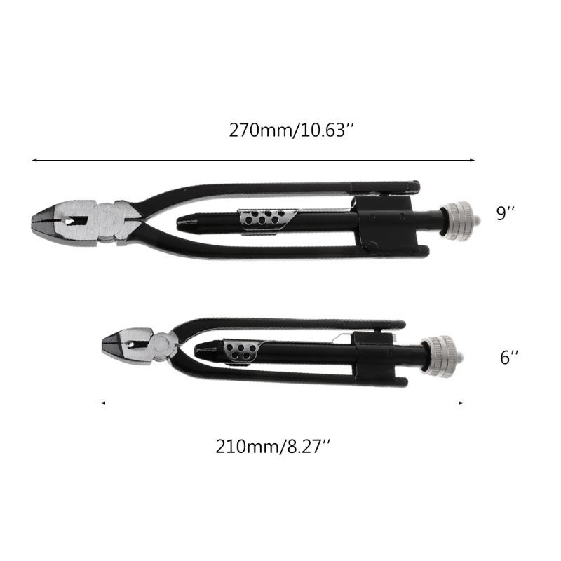 69Motorcycle Car Machinery Aircraft Safety Wire Twisting Plier Lock Twist Twister with A Spring Return Heavy Duty Jaws.