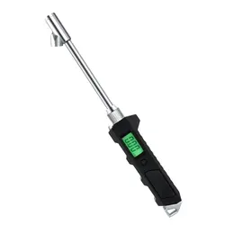 LCD Luminous Display Dual-head Digital Tire Pressure Gauge