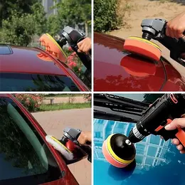 Car Beauty Polishing Disc Wool Pad Flat Wave Sponge Wool Ball