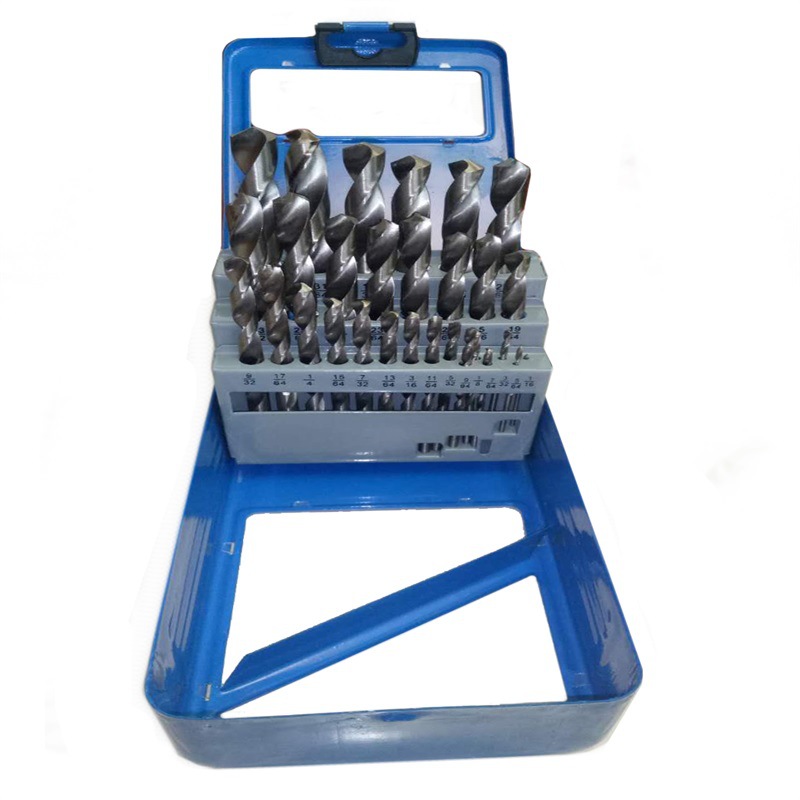 19 25-piece Set Of Twist Drill Bits For Wood Board Thin Iron Sheet Aluminum Alloy Opening