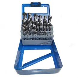 19 25-piece Set Of Twist Drill Bits For Wood Board Thin Iron Sheet Aluminum Alloy Opening