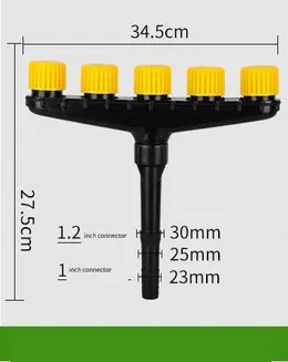 Multi-head Spray Porous Spray Header Watering Vegetables Garden Watering Water Pipe Nozzle