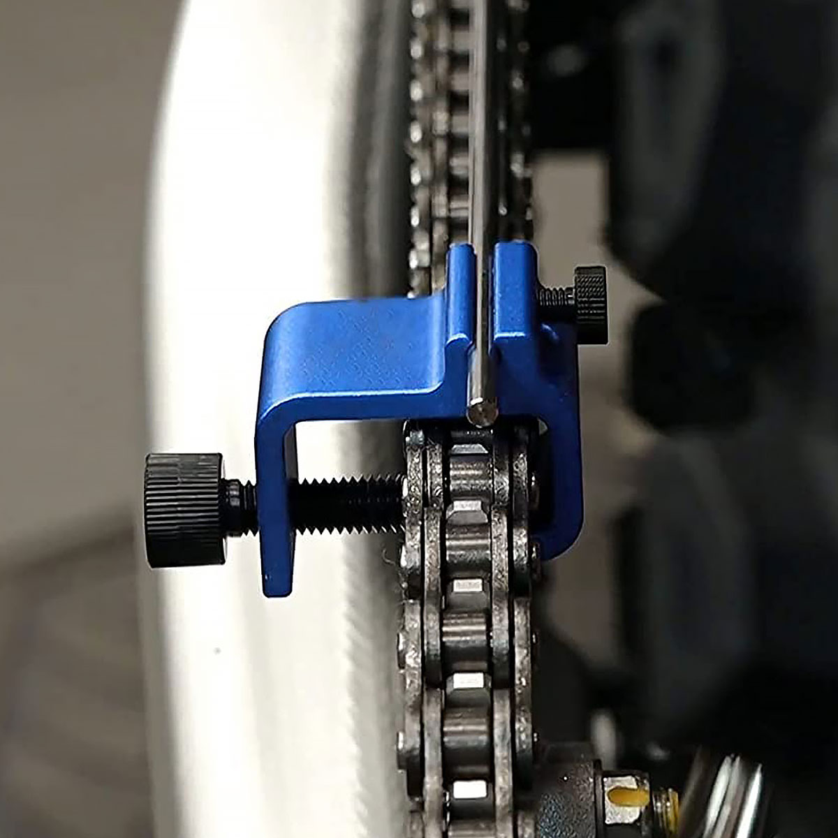 Motorcycle Chain Alignment Tool