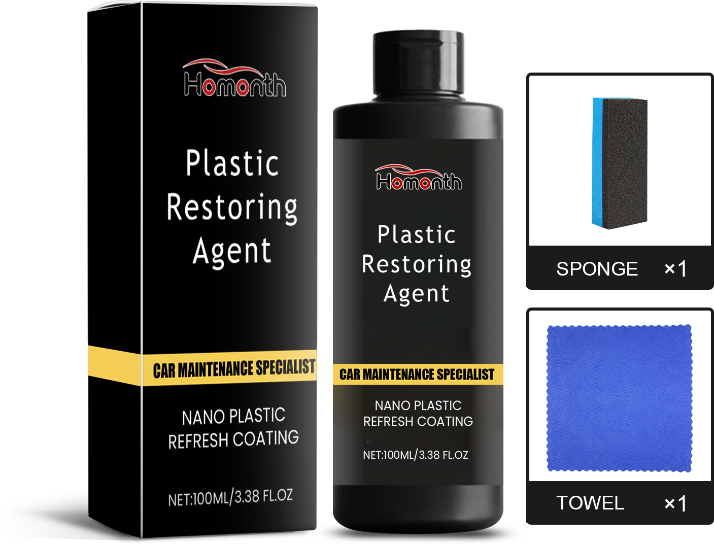 Automotive Nanoplastic Repair Agent