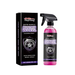 Auto tire cleaner spray decontamination