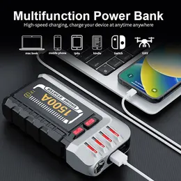 Portable Emergency Starting Power Supply For Automobiles