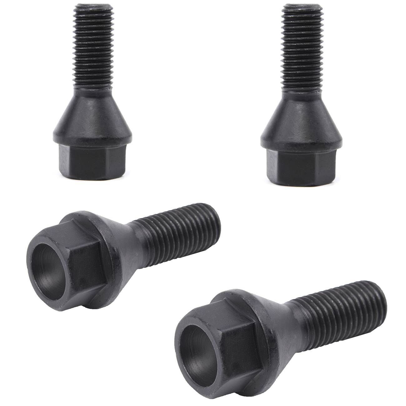 New 4PCS Wheel Lug Bolts Nuts FOR BMW E46 E90 E39 E60 E53 325i 36136781150